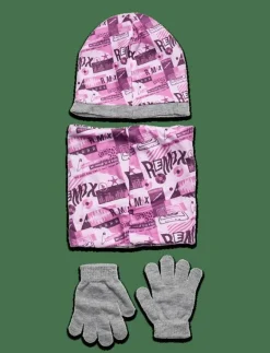 SET 3 PCS BONNET+COLLAR+GLOVES - Tubhalsdukar|L.O.L Best