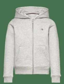 SHIELD ZIP HOODIE - Huvtröjor|GANT Online