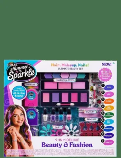 9 IN 1 DELUXE BEAUTY AND FASHION - Låtsassmink & Accessoar|SHIMMER N SPARKLE Sale