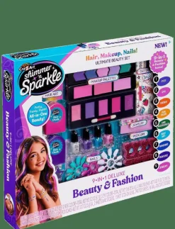 9 IN 1 DELUXE BEAUTY AND FASHION - Låtsassmink & Accessoar|SHIMMER N SPARKLE Sale