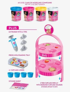 SHIMMER N SPARKLE BARBIE BAKERY CUPCKAES - Leklera MULTI COLOUR New
