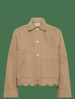 Shirt with Scallop Edge - Tunna jackor|Stella Nova Hot