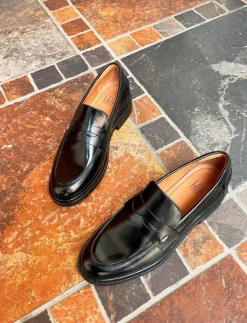 Billi Bi Shoes - Loafers BLACK CALF