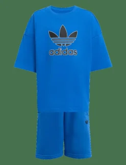 adidas Originals SHORT TEE SET - Set BLUE/BLACK Online