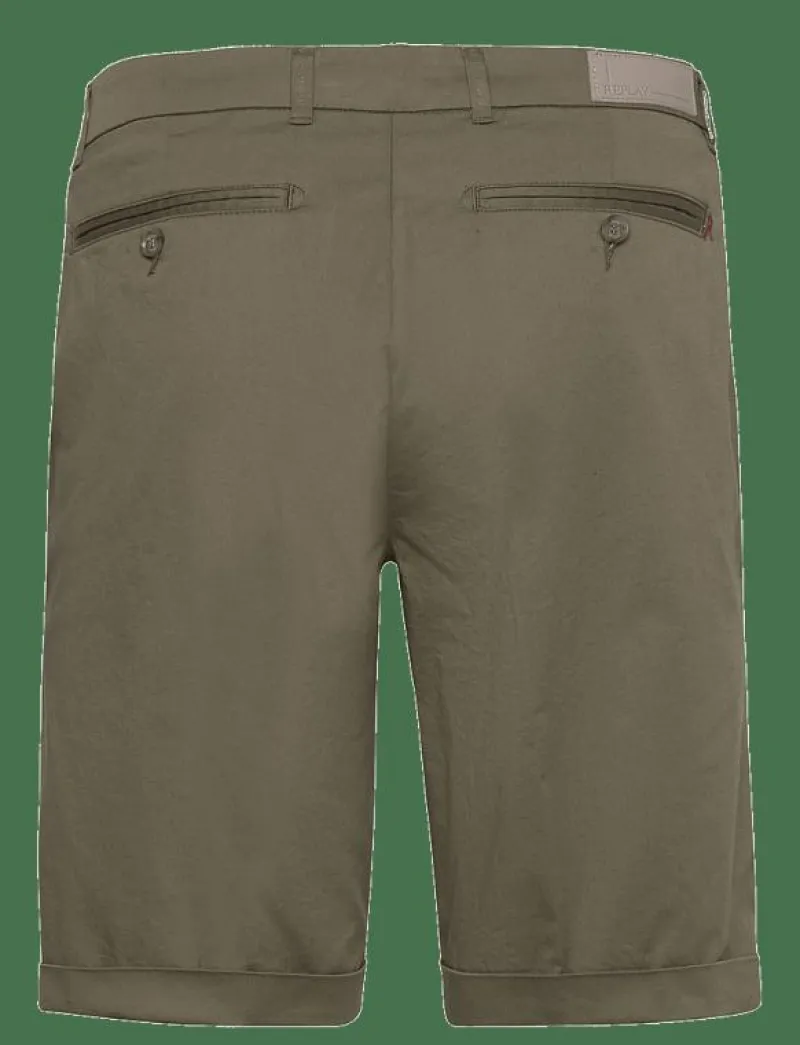Shorts SLIM - Chinos shorts|Replay Outlet