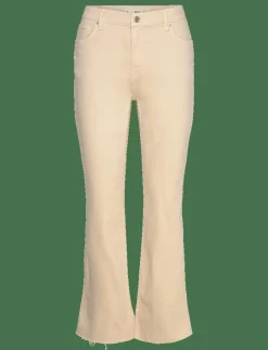 Sienna flared cropped jeans - Utsvängda jeans|Mango New