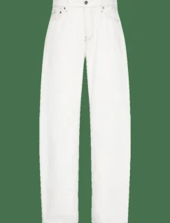 Calvin Klein Jeans SIGNATURE 90s STRAIGHT CHALK - Straight jeans CHALK WHITE Online