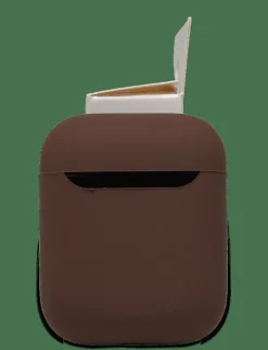 Holdit Silicone Case Airpods 1&2 - AirPods-skal CHOCOLATE Outlet