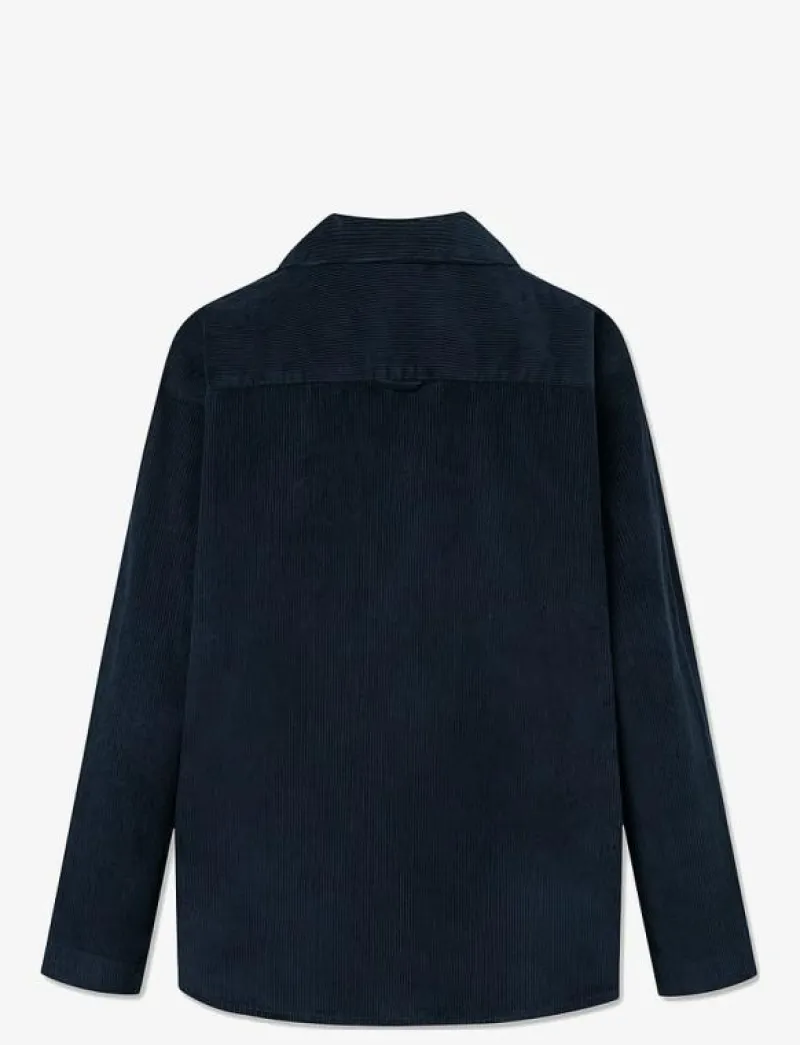 STUDIO FEDER SILJA SHIRT - CORDUROY - Överdelar NAVY Discount