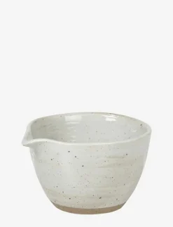Broste Copenhagen Skål med hällpip 'grød' - Skålar & Fat SAND Sale
