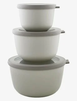 Mepal Skålset Cirqula hög 3st - Köksförvaring WHITE Sale