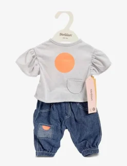 Skrållan SKRÅLLAN JEANS & T-SHIRT 45 CM - Dockkläder MULTI Sale