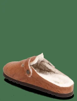 Scholl SL GRACE SUEDE - Platta mules RUST New