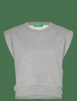 United Colors of Benetton SLEEVELESS SWEATER - Linnen GREY Hot
