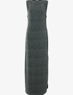 Selected SLFANITA TWISTED ANKLE DRESS - Midiklänningar BLACK Online