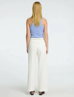 Selected SLFANNA O-NECK STRIPED TANK TOP NOOS - Linnen CORNFLOWER BLUE Discount