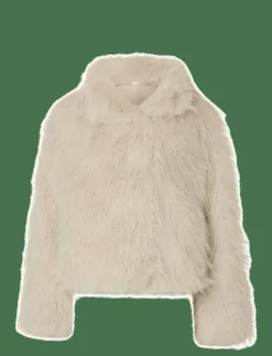 Selected SLFBREA JACKET #S - Fuskpäls BIRCH New