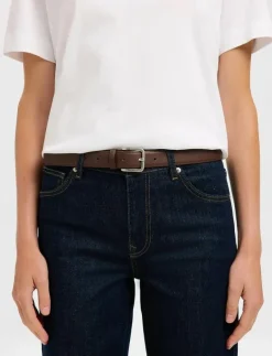 SLFCLARA LEATHER BELT NOOS - Skärp|Selected Outlet