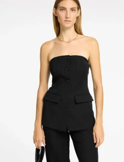 SLFELI BUSTIER TOP - Ärmlösa blusar|Selected Hot