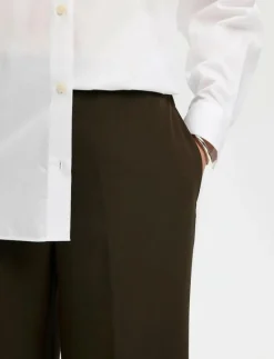 SLFEMMA-TARA MW WIDE PANT NOOS - Kostymbyxor|Selected Online