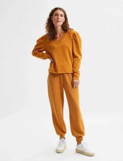 SLFLORA MW SWEAT PANT B - Sweatpants|Selected Discount