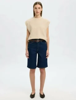 SLFLULU SL KNIT VEST - Stickade västar|Selected Online