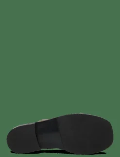 Selected SLFSARA PADDED SUEDE SLIDER - Sandaler DEMITASSE