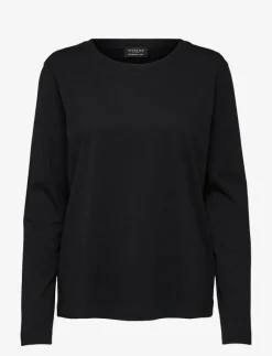 SLFSTANDARD LS TEE NOOS - Långärmade toppar|Selected New