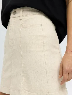 SLFUNA HW SHORT DENIM SKIRT - Korta kjolar|Selected Online