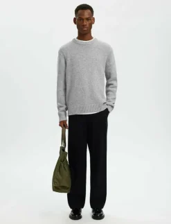 SLHCODY LS KNIT RELAXED CREW NECK NOOS - Rundhalsad|Selected Hot