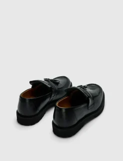 SLHHUGO LEATHER KILTIE TASSEL LOAFER - Loafers|Selected Outlet