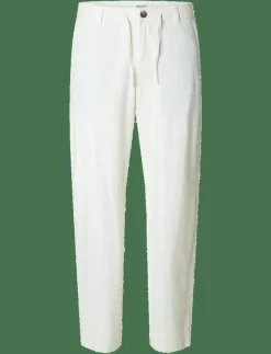 SLH220-LOOSE BRODY LINEN BLD PANT NOOS - Linnebyxor|Selected Outlet