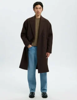 SLHROSS LS KNIT STRUCTURE CREW NECK NOOS - Rundhalsad|Selected Discount