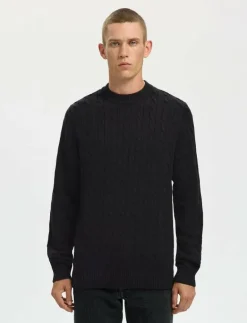 SLHRYAN STRUCTURE CREW NECK - Rundhalsad|Selected Outlet