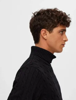 SLHRYAN STRUCTURE ROLL NECK - Polokrage|Selected
