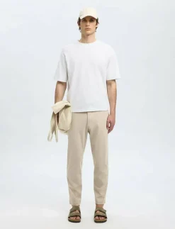 SLH172-SLIM TAPE LORENT FLEX PANTS NOOS - Kostymbyxor|Selected Sale