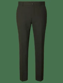 Selected SLHSLIM-NEIL TRS NOOS - Kostymbyxor DARK GREEN New