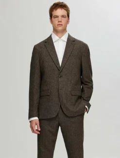 SLHSLIM-REED WOOL BLZ NOOS - Enkelknäppta kavajer|Selected Clearance