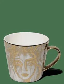 Slice of Life Gold Mug with ear - Kaffekoppar|Carolina Gynning Clearance