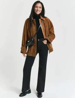 SLIM FLARE STRETCH JEANS - Utsvängda jeans|GANT Hot