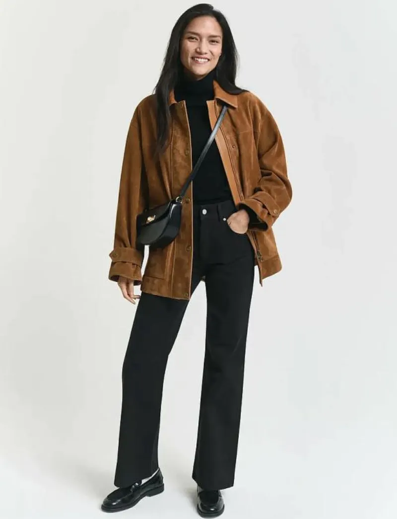 SLIM FLARE STRETCH JEANS - Utsvängda jeans|GANT Hot