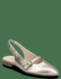 Gabor Slingback - Platta slingbacks SOFT GOLD Best