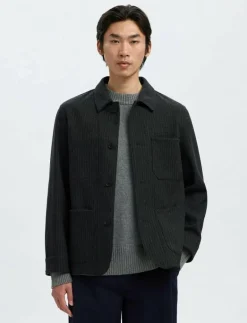 SLM-LANDON WOOL BLEND HYBRID BLAZER NOOS - Enkelknäppta kavajer|Selected Online