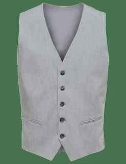 Selected SLMSLIM-LIAM WCT FLEX NOOS - Västar LIGHT GREY MELANGE Clearance