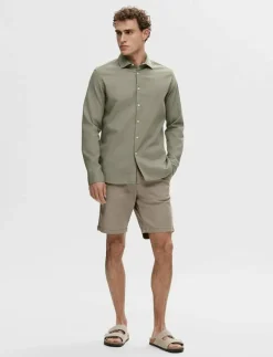 SLMSLIM-MILES FLEX SHORTS NOOS - Chinos shorts|Selected Best