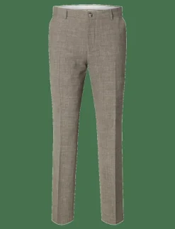 SLMSLIM-OASIS LINEN TRS NOOS - Linnebyxor|Selected Online