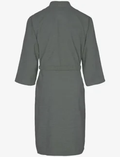 compliments Slow Bath Robe - Morgonrock GREY New