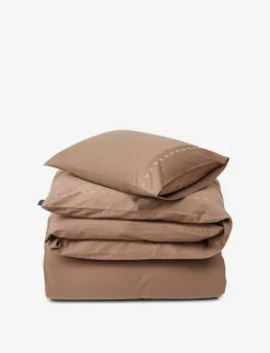 Snowflake Embroidered Cotton Sateen Set - Påslakanset|Lexington Home New