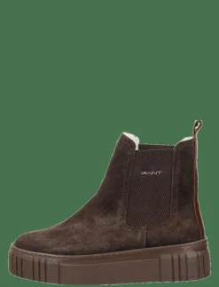 GANT Snowmont Chelsea Boot - Platta ankelboots DARK BROWN Hot
