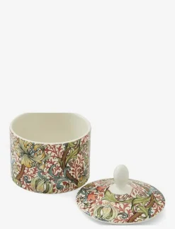 Morris & Co Sockerskål med lock - Golden Lily 0.2L - Sockerskålar MULTI